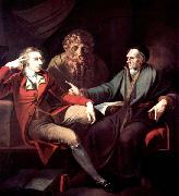 The artist in conversation with Johann Jakob Bodmer, Henry Fuseli